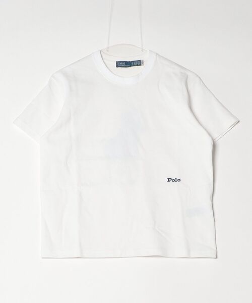 POLO RALPH LAUREN(ポロ ラルフ ローレン)の「Big Pony コットン クルーネック Tシャツ(Tシャツ/カットソー・レディース・ホワイト・M/S/XS/L/XL)」の6枚目の写真