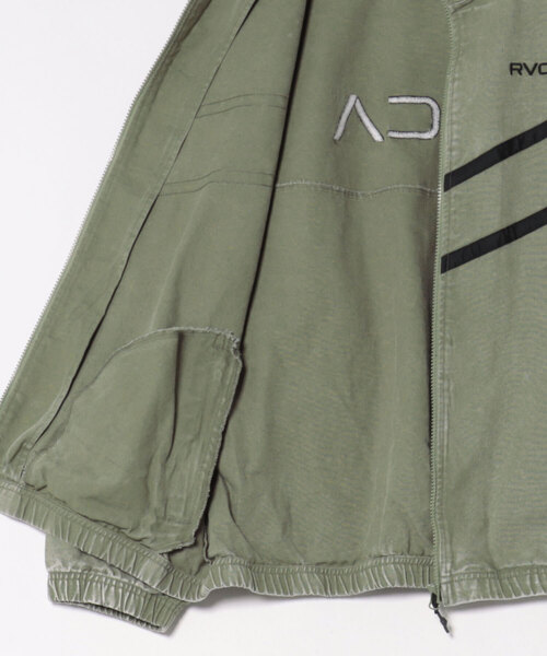 RVCA（ルーカ）の「RVCA メンズ MSK CT JKT ジャケット 【2026年春夏モデル】（ブルゾン・メンズ・ブラック系その他/カーキ・X-LARGE/LARGE/MEDIUM/SMALL）」の4枚目の写真