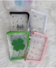 Vini（ヴィニ）の「クリアメッシュマルチケース シール帳（ポーチ）」