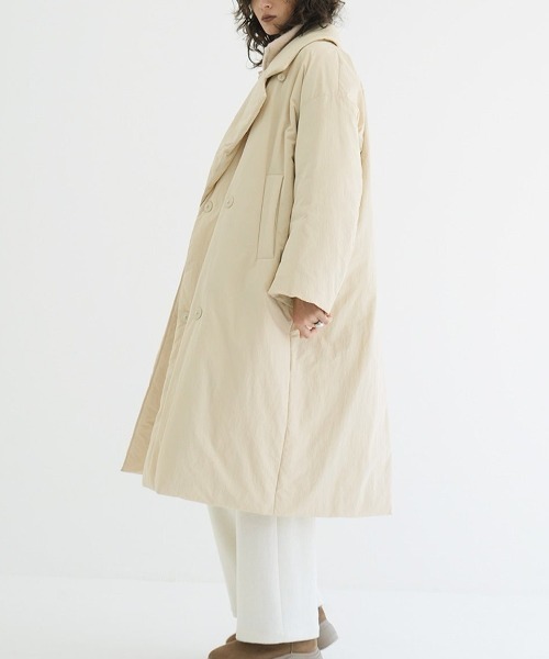 CLANE(クラネ)の「COLOR DOWN CHESTER COAT 19101-0172(ダウンジャケット/コート・レディース・オフホワイト・1)」の5枚目の写真