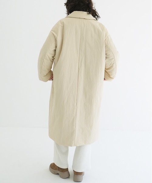 CLANE(クラネ)の「COLOR DOWN CHESTER COAT 19101-0172(ダウンジャケット/コート・レディース・オフホワイト・1)」の6枚目の写真