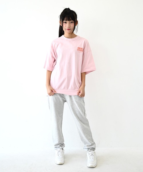 FOV(フォブ)の「FOV/フォブ MERCI プルオーバー(Tシャツ/カットソー・レディース・ホワイト/ピンク/ブラック・F)」の4枚目の写真