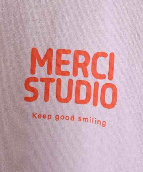 FOV(フォブ)の「FOV/フォブ MERCI プルオーバー(Tシャツ/カットソー・レディース・ホワイト/ピンク/ブラック・F)」の6枚目の写真