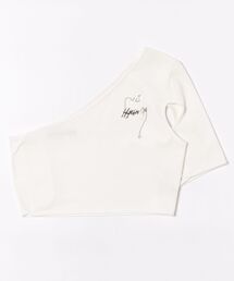 HYEIN SEO（ヘインソ）の「Hyein Seo/ヘインソ/アシンメトリー ベルクロ トップ（Tシャツ/カットソー）」