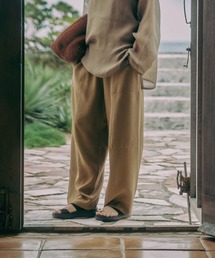 LEPSIM | 《リネンライクドライシリーズ》切り替えパンツ　638925(その他パンツ)