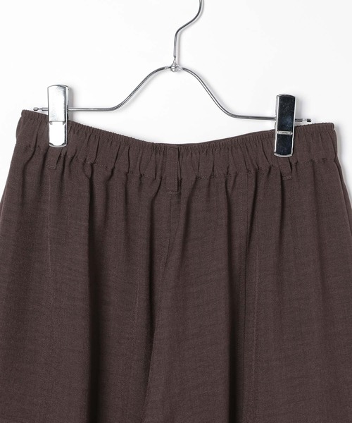 LEPSIM（レプシィム）の「《リネンライクドライシリーズ》切り替えパンツ　638925（その他パンツ・レディース・ライトベージュ/ブラック/ダークブラウン/カーキブラウン/チャコールグレー・FREE）」の11枚目の写真