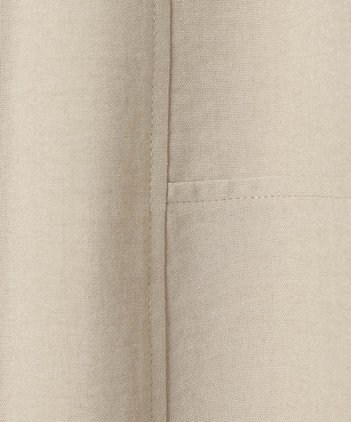 LEPSIM（レプシィム）の「《リネンライクドライシリーズ》切り替えパンツ　638925（その他パンツ・レディース・ライトベージュ/ブラック/ダークブラウン/カーキブラウン/チャコールグレー・FREE）」の13枚目の写真