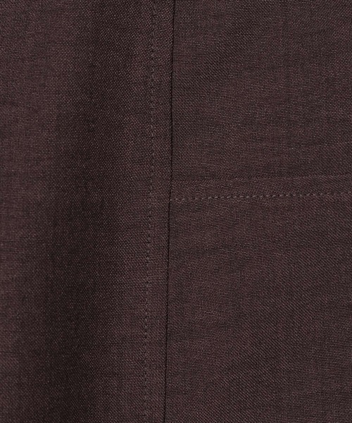 LEPSIM（レプシィム）の「《リネンライクドライシリーズ》切り替えパンツ　638925（その他パンツ・レディース・ライトベージュ/ブラック/ダークブラウン/カーキブラウン/チャコールグレー・FREE）」の14枚目の写真