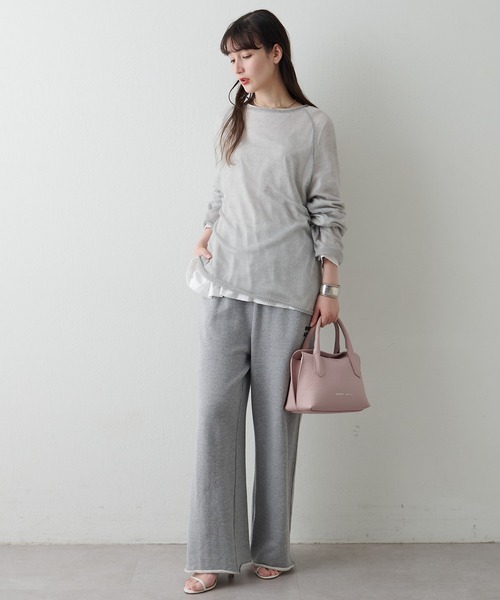 IACUCCI（イアクッチ）の「ラーナ S ALCE（トートバッグ・レディース・グレー/グレイッシュベージュ/ピンクベージュ/ピンク・FREE）」の5枚目の写真