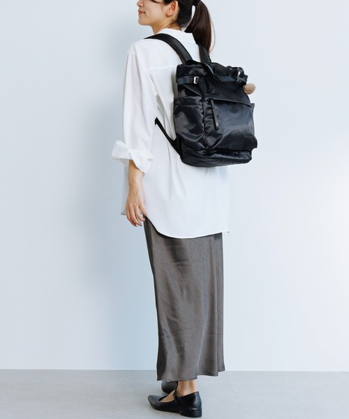 Kanana project（カナナプロジェクト）の「リュックサック ＰＪ16-2nd 13L B5サイズ ユニバーサルハーネス 20144（バックパック/リュック・レディース・グレイッシュベージュ/ブラック/ピンク系その他・FREE）」の4枚目の写真