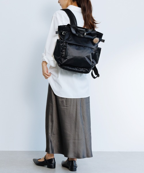 Kanana project（カナナプロジェクト）の「リュックサック ＰＪ16-2nd 13L B5サイズ ユニバーサルハーネス 20144（バックパック/リュック・レディース・グレイッシュベージュ/ブラック/ピンク系その他・FREE）」の5枚目の写真