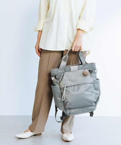 Kanana project（カナナプロジェクト）の「リュックサック ＰＪ16-2nd 13L B5サイズ ユニバーサルハーネス 20144（バックパック/リュック・レディース・グレイッシュベージュ/ブラック/ピンク系その他・FREE）」の11枚目の写真