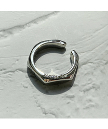 MOI STUDIO（モイ スタジオ）の「ヘキサゴン ミディアム シルバー イヤーカフ（ピアス（両耳用））」