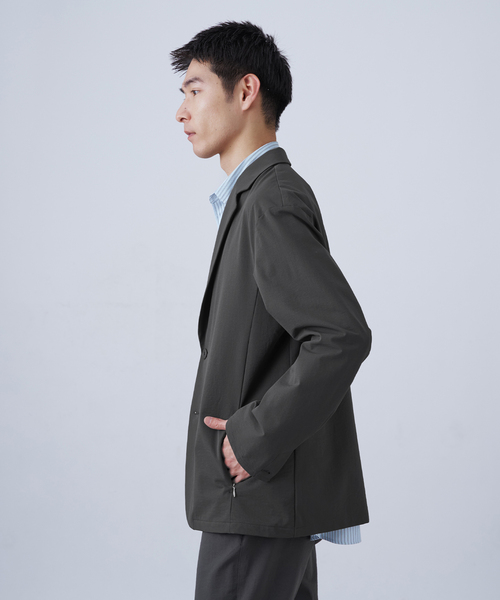 B.C STOCK(ベーセーストック)の「C.H.G テーラードジャケット(テーラードジャケット・メンズ・チャコールグレー/ブラック・LARGE/MEDIUM)」の20枚目の写真