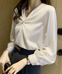 BACKYARD FAMILY（バックヤードファミリー）の「トップス シャツブラウス オフィス mmxblouse23i（シャツ/ブラウス）」