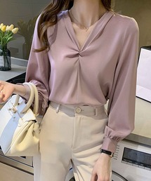 BACKYARD FAMILY（バックヤードファミリー）の「トップス シャツブラウス オフィス mmxblouse23i（シャツ/ブラウス）」