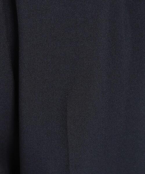 couture brooch(クチュールブローチ)の「【洗える・S-LL】細リボンデザイン タックワイドパンツ(その他パンツ・レディース・ネイビー/ピンク/オフホワイト・36/38/40/42)」の13枚目の写真