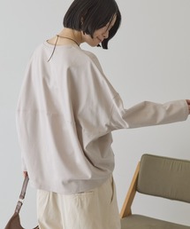 【UVカット】コクーンポンチプルオーバー