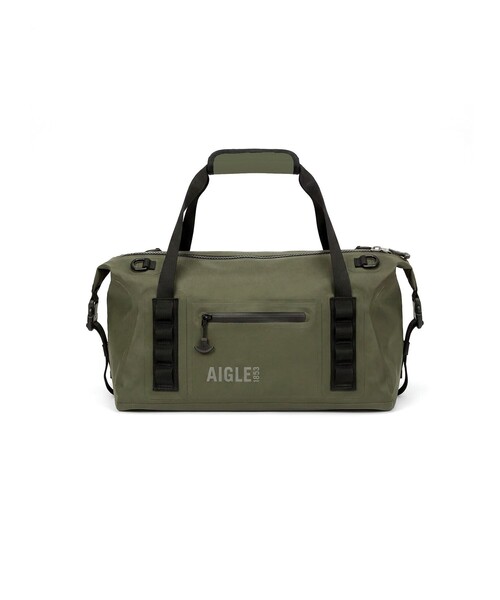 AIGLE(エーグル)の「20L 防水 トラベルドライ ダッフルバッグ(ボストンバッグ・レディース・イエロー/モスグリーン/ブラック・FREE)」の6枚目の写真