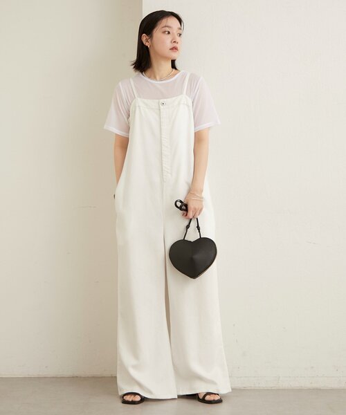 Omekashi（オメカシ）の「ハート型BAG（ショルダーバッグ・レディース・ブラック/オフホワイト/シルバー・ONE SIZE）」の6枚目の写真