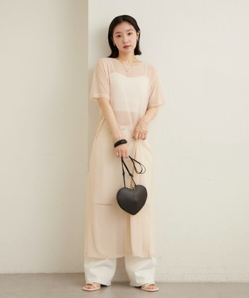 Omekashi（オメカシ）の「ハート型BAG（ショルダーバッグ・レディース・ブラック/オフホワイト/シルバー・ONE SIZE）」の8枚目の写真