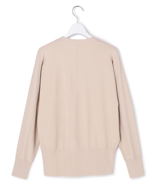 23区（ニジュウサンク）の「レーヨンポリエステルストレッチ Vネック カーディガン（カーディガン/ボレロ・レディース・ネイビー系/ホワイト系/ピンク系/スカイブルー系/ダークブラウン系・38）」の19枚目の写真