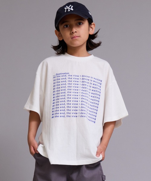 PAIRMANON STREET(ペアマノンストリート)の「【綿100%】グラフィック ロゴ 半袖 Tシャツ【PAIRMANON STREET】(Tシャツ/カットソー・キッズ・レッド系その他/ホワイト系その他/ブルー系その他/グレー系その他2/グレー系その他/ブラック系その他2/ピンク系その他/ブラック系その他/オレンジ/ホワイト系その他2/ホワイト・130/120/150/140/100/90/110/160)」の4枚目の写真