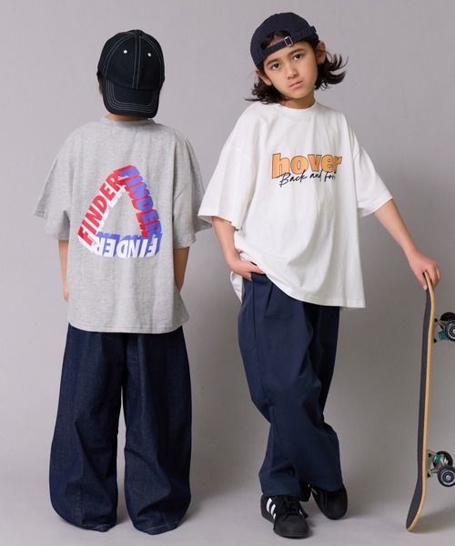 PAIRMANON STREET（ペアマノンストリート）の「【綿100%】グラフィック ロゴ 半袖 Tシャツ【PAIRMANON STREET】（Tシャツ/カットソー・キッズ・レッド系その他/ホワイト系その他/ブルー系その他/グレー系その他2/グレー系その他/ブラック系その他2/ピンク系その他/ブラック系その他・130/120/150/140/100/90/110/160）」の12枚目の写真