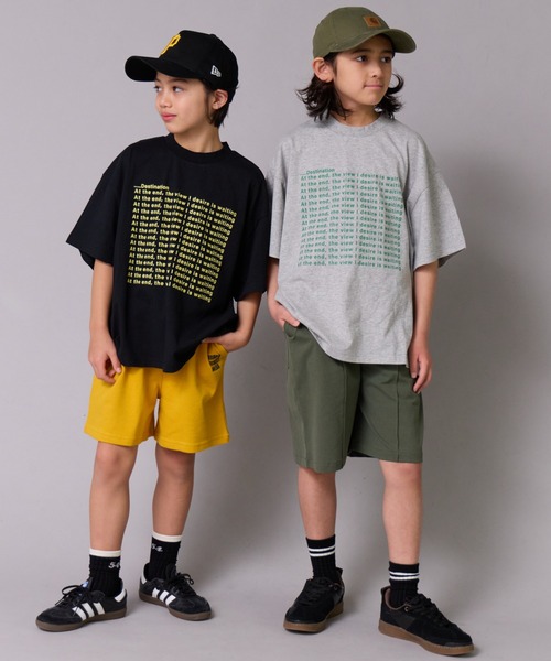 PAIRMANON STREET（ペアマノンストリート）の「【綿100%】グラフィック ロゴ 半袖 Tシャツ【PAIRMANON STREET】（Tシャツ/カットソー・キッズ・レッド系その他/ホワイト系その他/ブルー系その他/グレー系その他2/グレー系その他/ブラック系その他2/ピンク系その他/ブラック系その他・130/120/150/140/100/90/110/160）」の19枚目の写真