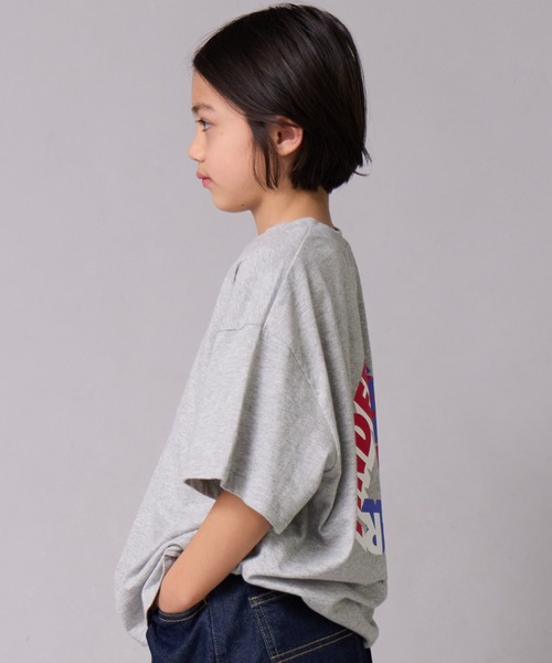 PAIRMANON STREET（ペアマノンストリート）の「【綿100%】グラフィック ロゴ 半袖 Tシャツ【PAIRMANON STREET】（Tシャツ/カットソー・キッズ・レッド系その他/ホワイト系その他/ブルー系その他/グレー系その他2/グレー系その他/ブラック系その他2/ピンク系その他/ブラック系その他・130/120/150/140/100/90/110/160）」の21枚目の写真