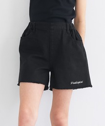 coca（coca） | キッズ　ツイル刺繍ショートパンツ(デニムパンツ)