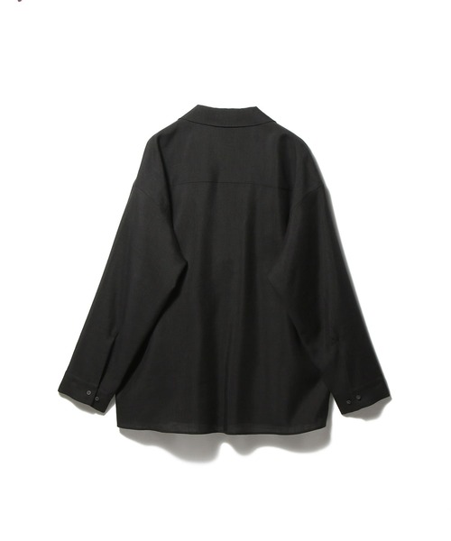 onegravity（ワングラビティ）の「onegravity / ヘンプモヘヤ オーバーレイヤーシャツ（シャツ/ブラウス・メンズ・ブラック・LARGE/MEDIUM）」の3枚目の写真