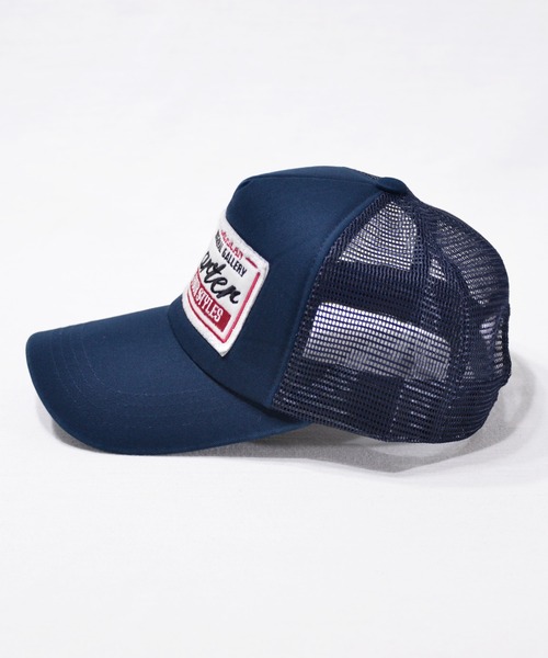 ANCHOR(アンカー)の「QUARTER GALLERY ORIGINAL GALLERY メッシュキャップ / ワッペン 刺繍(キャップ・メンズ・レッド/ネイビー/ブラック・MEDIUM)」の12枚目の写真