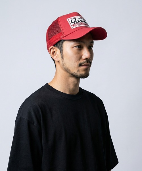 ANCHOR(アンカー)の「QUARTER GALLERY ORIGINAL GALLERY メッシュキャップ / ワッペン 刺繍(キャップ・メンズ・レッド/ネイビー/ブラック・MEDIUM)」の20枚目の写真