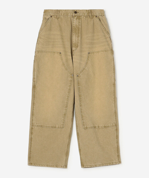 SEDAN ALL-PURPOSE（セダンオールパーパス）の「SEDAN ALL-PURPOSE | コットンキャンバス ダブルニーパンツ MEN（その他パンツ・メンズ・カーキ/ブラック・L/XL/M）」の2枚目の写真