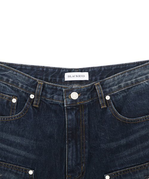 CACTUSDONUTMARKET（カクタスドーナツマーケット）の「CARPENTER WIDE DENIM - DEEP BLUE（デニムパンツ・メンズ・その他・SMALL/MEDIUM/LARGE/X-LARGE）」の19枚目の写真