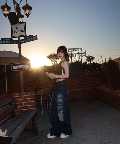 CACTUSDONUTMARKET（カクタスドーナツマーケット）の「CARPENTER WIDE DENIM - DEEP BLUE（デニムパンツ・メンズ・その他・SMALL/MEDIUM/LARGE/X-LARGE）」の22枚目の写真