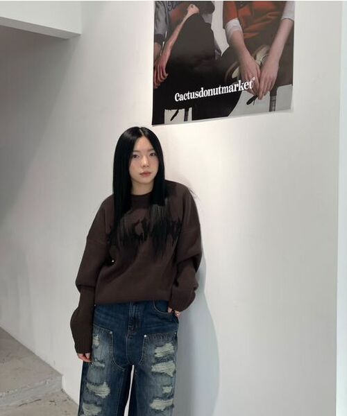 CACTUSDONUTMARKET（カクタスドーナツマーケット）の「CARPENTER WIDE DENIM - DEEP BLUE（デニムパンツ・メンズ・その他・SMALL/MEDIUM/LARGE/X-LARGE）」の7枚目の写真