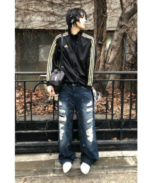 CACTUSDONUTMARKET（カクタスドーナツマーケット）の「CARPENTER WIDE DENIM - DEEP BLUE（デニムパンツ・メンズ・その他・SMALL/MEDIUM/LARGE/X-LARGE）」の14枚目の写真