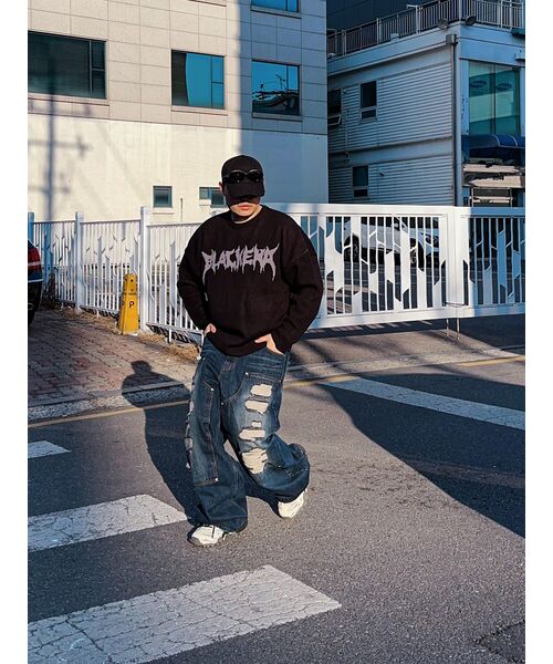 CACTUSDONUTMARKET（カクタスドーナツマーケット）の「CARPENTER WIDE DENIM - DEEP BLUE（デニムパンツ・メンズ・その他・SMALL/MEDIUM/LARGE/X-LARGE）」の15枚目の写真