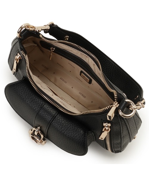 Guess(ゲス)の「JESSA Shoulder Bag ショルダーバッグ(ショルダーバッグ・レディース・ライトベージュ/ブラック・ONE SIZE)」の7枚目の写真
