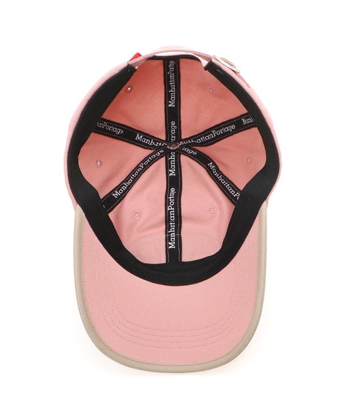 Manhattan Portage(マンハッタンポーテージ)の「Wappen 6P Cap(キャップ・メンズ・オフホワイト/グリーン/ピンク・FREE)」の7枚目の写真
