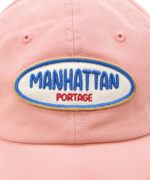 Manhattan Portage(マンハッタンポーテージ)の「Wappen 6P Cap(キャップ・メンズ・オフホワイト/グリーン/ピンク・FREE)」の9枚目の写真