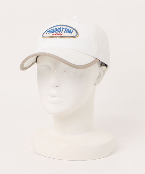 Manhattan Portage(マンハッタンポーテージ)の「Wappen 6P Cap(キャップ・メンズ・オフホワイト/グリーン/ピンク・FREE)」の11枚目の写真