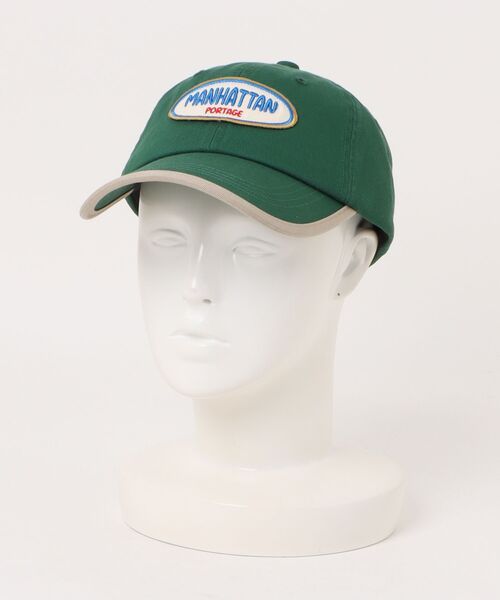 Manhattan Portage(マンハッタンポーテージ)の「Wappen 6P Cap(キャップ・メンズ・オフホワイト/グリーン/ピンク・FREE)」の12枚目の写真