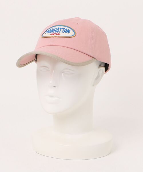 Manhattan Portage(マンハッタンポーテージ)の「Wappen 6P Cap(キャップ・メンズ・オフホワイト/グリーン/ピンク・FREE)」の13枚目の写真