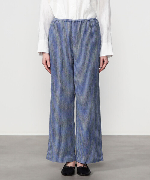 Bshop(ビショップ)の「BRACCAE | シャーリング イージーパンツ WOMEN(その他パンツ・レディース・ブルー系その他/ブラウン系その他・1)」の9枚目の写真