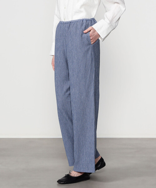 Bshop(ビショップ)の「BRACCAE | シャーリング イージーパンツ WOMEN(その他パンツ・レディース・ブルー系その他/ブラウン系その他・1)」の12枚目の写真