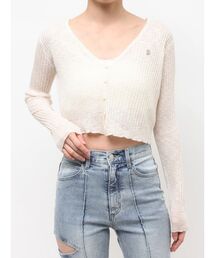 EATME | ヘムラッフルニットカーディガン(カーディガン/ボレロ)