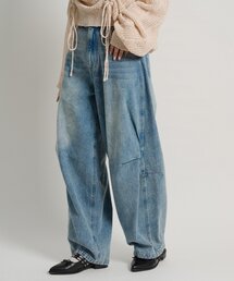 w closet | タックボリュームデニム(デニムパンツ)